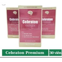 Viên Uống Bổ Não Cebraton Premium Hỗ Trợ Tăng Tập Trung, Giảm Căng Thẳng Đau Đầu Và Cải Thiện MấtNgủ