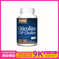 Viên uống bổ não Citicoline (CDP Choline) 250 mg hộp 60 viên của Mỹ