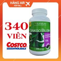 Viên uống Bổ Não Của Mỹ Ginkgo Biloba Trunature 120mg hoạt chất cao - 340 Viên