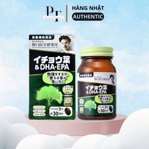 Viên uống bổ não DHA EPA Ginkgo Noguchi - 60 viên