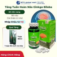 Viên Uống Bổ Não Felix Ginkgo Biloba, Mg, B6 Của Mỹ ( 60viên)