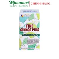 Viên uống bổ não Fine Ginkgo Plus Hoạt Huyết Dưỡng Não 400 viên