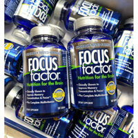 Viên uống bổ não Focus Factor Nutrition For The Brain 180 viên