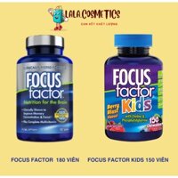 Viên uống bổ não Focus Factor Focus Factor Kids 150 viên 180 viên của Mỹ