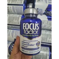 Viên Uống bổ não Focus Factor Nutrition For The Brain 180 viên Của Mỹ