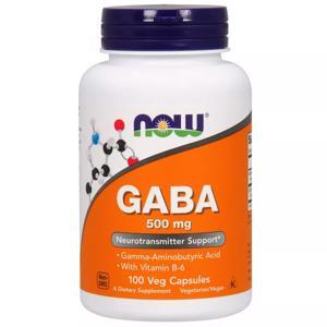 Viên uống bổ não giảm stress Now Gaba 500mg chai 100 viên