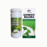 Viên Uống Bổ Não Ginkgo Biloba Polvita Hỗ Trợ Cải Thiện Trí Nhớ Hộp 200 Viên