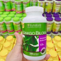 Viên uống bổ não Ginkgo biloba trunature của Mỹ 340 viên (vien uong bo nao ginkgo biloba)