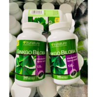 viên uống bỗ não ginkgo biloba 340 viên cãi thiện tiền đình ginkgo 340 viên của bổ não Mỹ