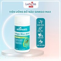 Viên uống bổ não Goodhealth Ginkgo Max 8000 hộp 120 viên- Cải thiện chức năng tuần hoàn não bộ