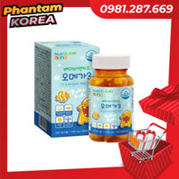 Viên uống bổ não 💥 HÀNG LOẠI 1 💥 Viên Omega 3 Baby & Kids Nutri D-Day cho bé, hộp 60 viên