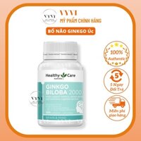 Viên uống bổ não Healthy Care Ginkgo Biloba 2000, Viên uống bổ não, tuần hoàn máu não - Mỹ Phẩm Vyvi