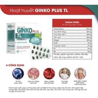 viên uống bổ não : Hoạt huyết Ginko plus TL