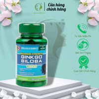 Viên Uống Bổ Não Holland & Barrett Ginkgo Biloba 120 Tablets 60mg