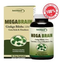 Viên Uống Bổ Não Hotchland Nutrition Mega Brain 60 Viên.