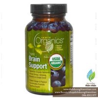 Viên Uống Bổ Não Hữu Cơ Irwin Naturals Organics, Brain Support, 60 Viên