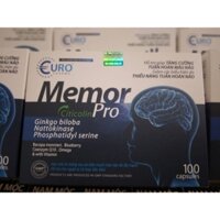 VIÊN UỐNG BỔ NÃO MEMOR PRO