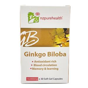 Viên uống bổ não Nzpurehealth Ginkgo Biloba 200mg