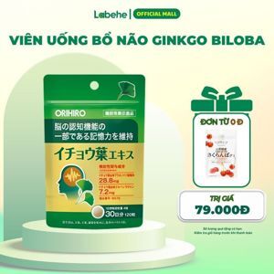 Viên uống bổ não Orihiro Ginkgo Biloba 120 viên