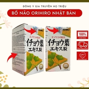 Viên uống bổ não Orihiro Ginkgo Biloba 240 viên