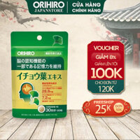 Viên uống bổ não Orihiro Ginkgo Biloba 120 viên