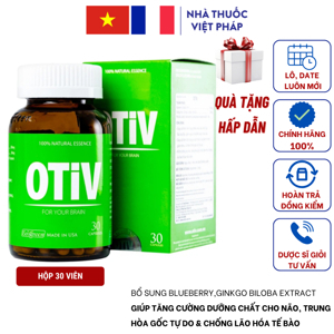 Viên uống bổ não Otiv Ecogreen 30 viên