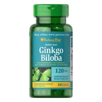 VIÊN UỐNG BỔ NÃO PURITAN'S PRIDE GINKGO BILOBA 120 MG CỦA MỸ