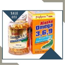 Viên uống bổ não sáng mắt đẹp da Alaska Omega-369