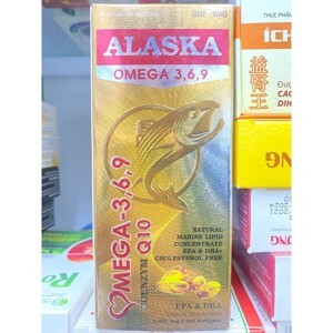 Viên uống bổ não sáng mắt đẹp da Alaska Omega-369
