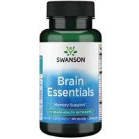 Viên uống bổ não Swanson Brain Essentials 60 viên của Mỹ hỗ trợ tăng cường trí não Cosin Store