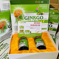 VIÊN UỐNG BỔ NÃO THÔNG MẠCH- GINKGO BRAIN MAX-tăng cường máu lên não,hỗ trợ giảm di chứng tai biến, giảm tê bì chân tay