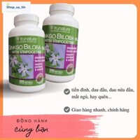 Viên uống bổ não Trunature Ginkgo Biloba 300 viên USA