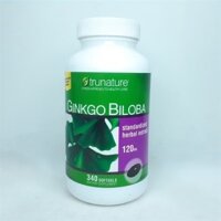 Viên uống bổ não Trunature Ginkgo biloba 120mg, 340 viên_Mỹ