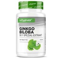 Viên uống bổ não Vit4ever Ginkgo Biloba 6000 - Lọ 365 Viên