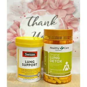 Viên uống bổ phổi & hỗ trợ chức năng phổi  Swisse Lung Health Support