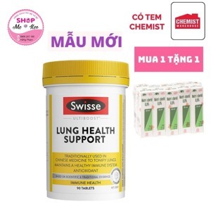 Viên uống bổ phổi & hỗ trợ chức năng phổi  Swisse Lung Health Support
