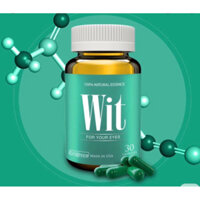 VIÊN UỐNG BỔ SÁNG MẮT WIT 30 Viên GIÚP GIẢM KHÔ MỎI MẮT CHẢY NƯỚC MẮT SỐNG TĂNG CƯỜNG THỊ LỰC