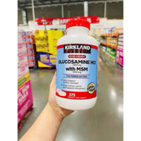 Viên uống bổ sụn khớp Kirkland Glucosamine HCL 1500mg With MSM 1500mg Hộp 375 viên.