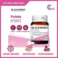 Viên uống bổ sung acid folic Blackmores Folate 500mcg (90 viên)