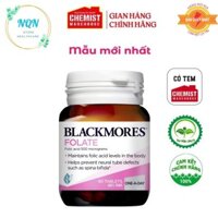 Viên uống bổ sung axit folic - Blackmores folate 500mcg 90 Viên - dành cho mẹ trước và đang bầu Úc