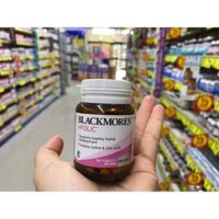 Viên uống bổ sung Axit folic Blackmores Folate Hàng chuẩn đủ bill