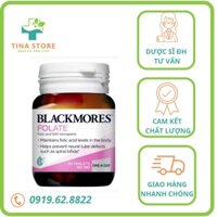 Viên uống bổ sung Axit folic cho bà bầu Blackmores folate 90 viên