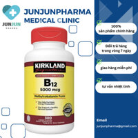 Viên uống bổ sung B12 Kirkland 5000mcg 300 viên của Mỹ