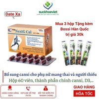 Viên Uống Bổ Sung Calci NextG Cal Hộp 60 Viên