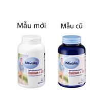 Viên uống bổ sung Calcium D3 mivolis  hộp 300v Hàng Đức