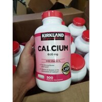 Viên Uống Bổ Sung Calcium + D3 Của Kirkland