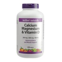 Viên uống bổ sung Calcium Magnesium Vitamin D3 Webber Naturals