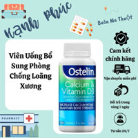 Viên Uống Bổ Sung Canxi & Vitamin D3 Ostelin Úc 130 Viên