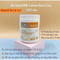 Viên Uống Bổ Sung Canxi Bio Island Milk Calcium Bone Care