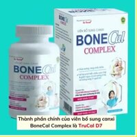 Viên uống bổ sung canxi-Bone Cal Complex,viên uống phát triển chiều cao,bổ xương chắc khỏe, giảm còi xương, loãng xương